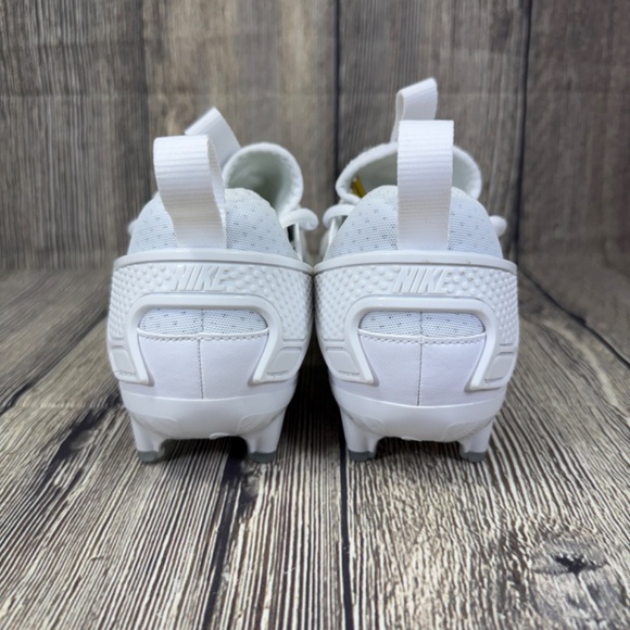 Nike Huarache 9 Elite Low LAX SE Lacrosse White/Gold Mens sizes FD0089-100 - Picture 3 of 8